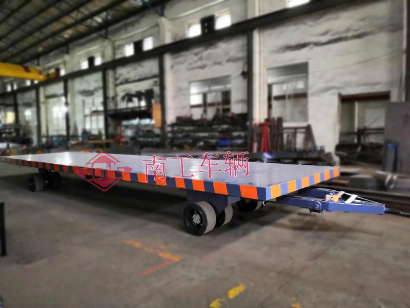 20T heavy-duty flat trailer without power, fully trailer type